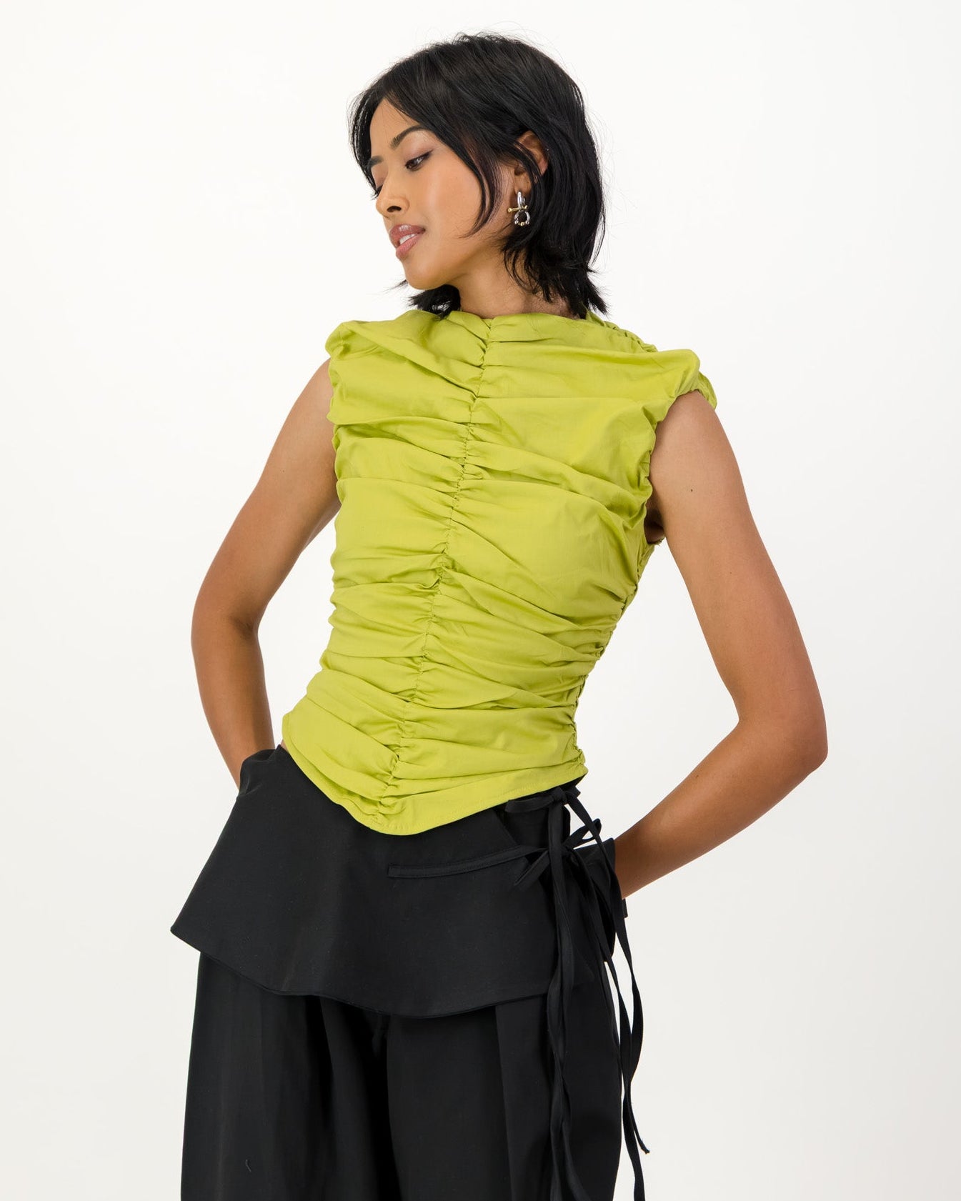 Rush Tush Top - Chartreuse