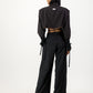 Saturn Wrap Trousers - Black
