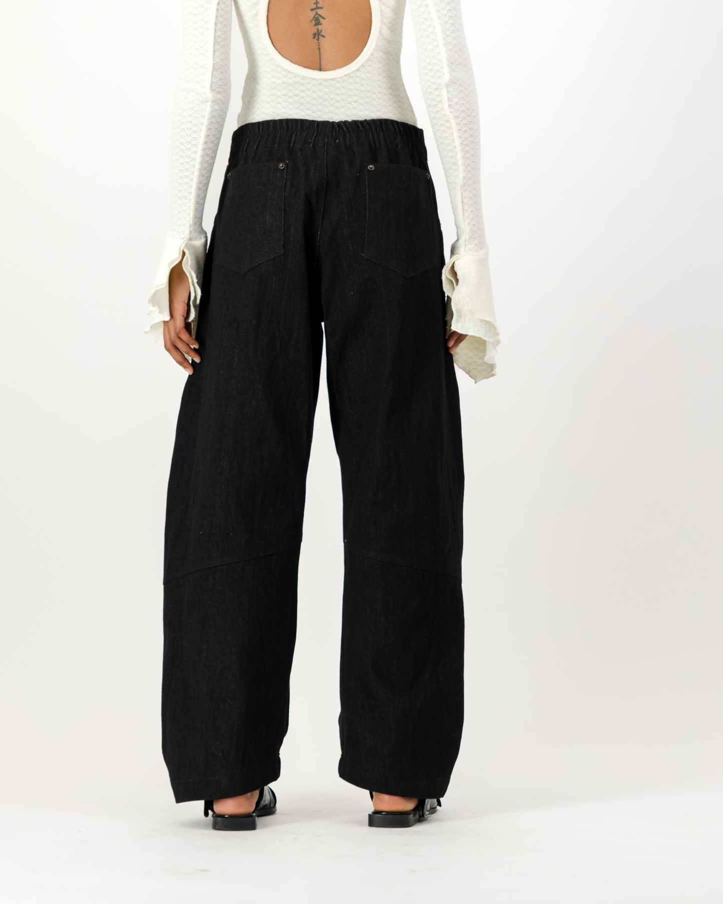 Tokyo Trousers - Black Denim