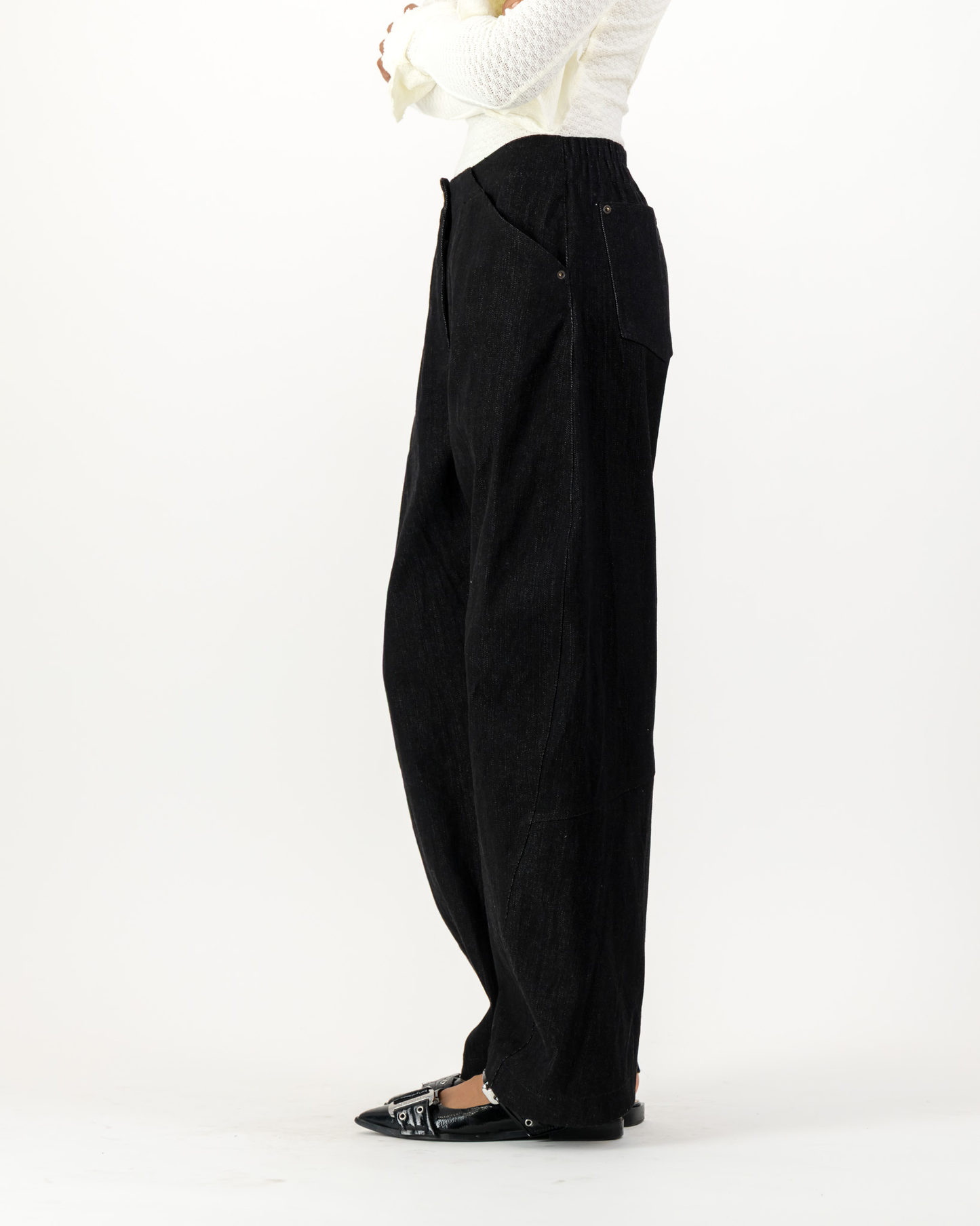 Tokyo Trousers - Black Denim