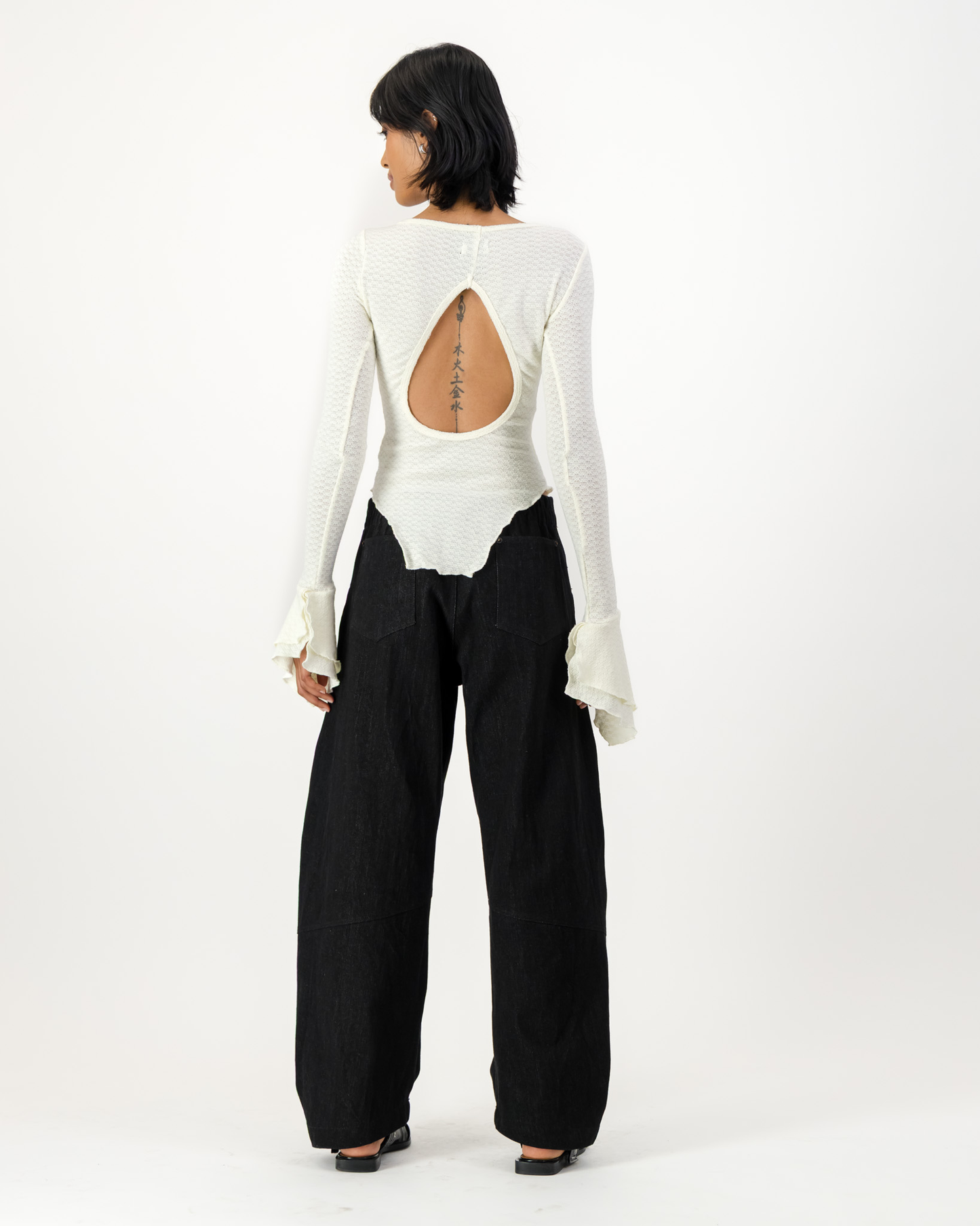 Tokyo Trousers - Black Denim