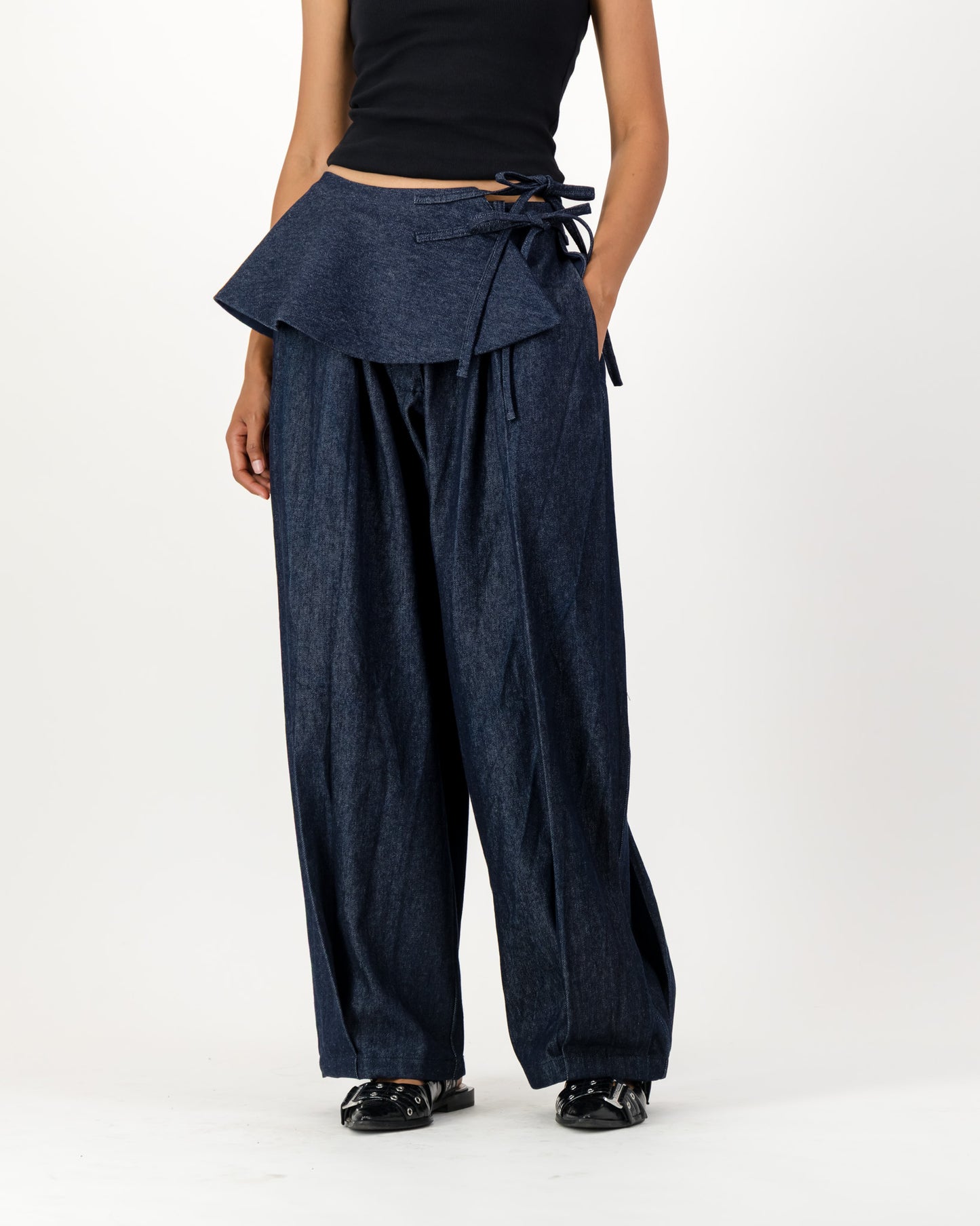 Ora Overskirt - Dark Indigo Denim