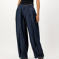 Ora Balloon Trousers - Dark Indigo Denim