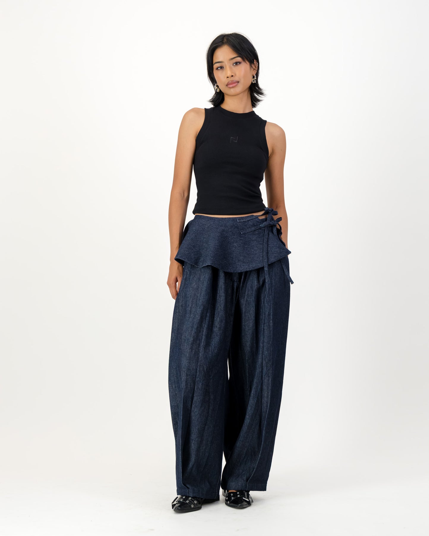 Ora Overskirt - Dark Indigo Denim