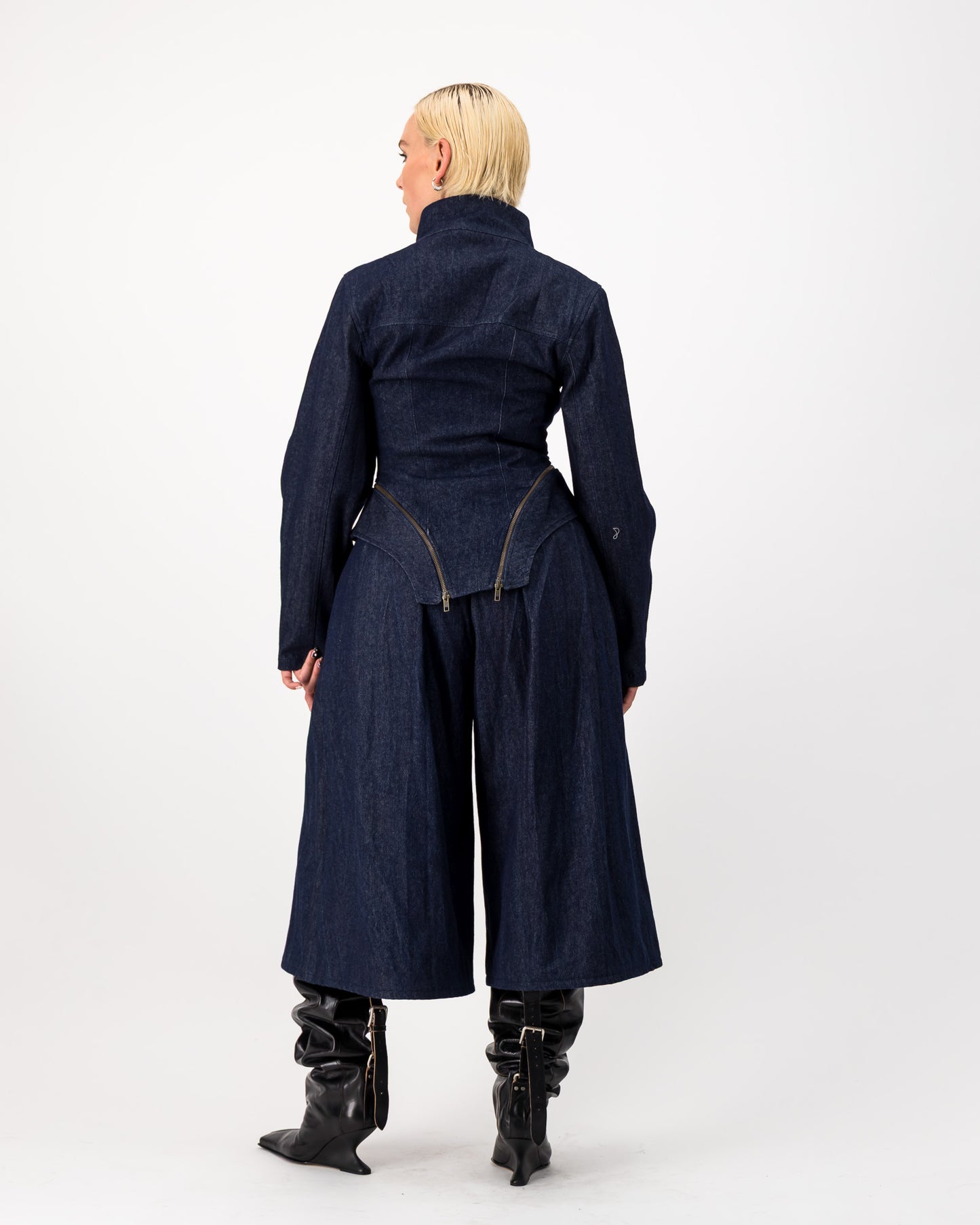 Alexa Jacket - Dark Indigo Denim