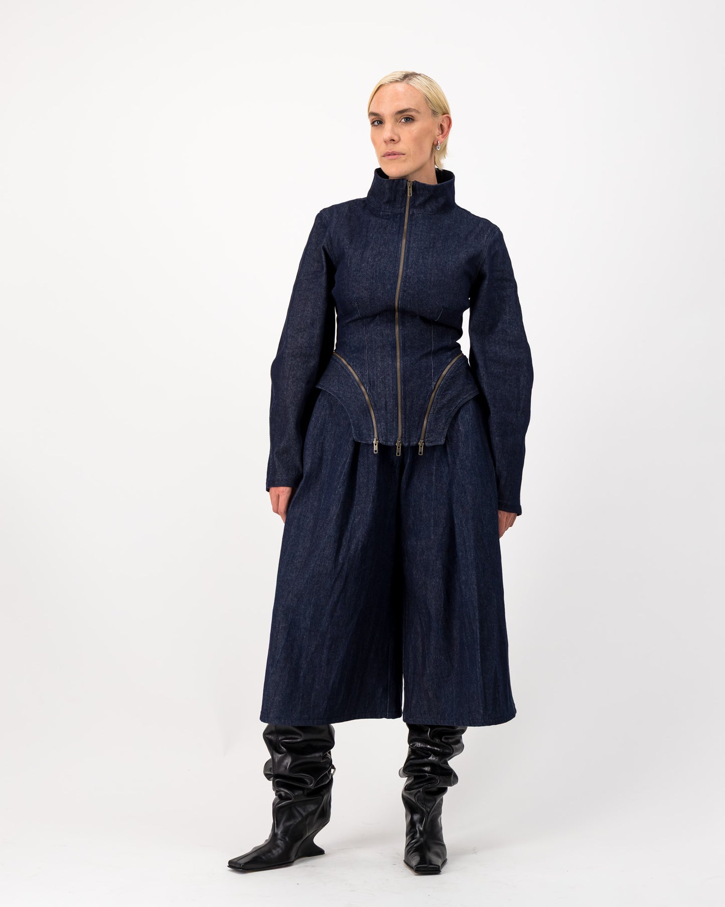 Alexa Jacket - Dark Indigo Denim