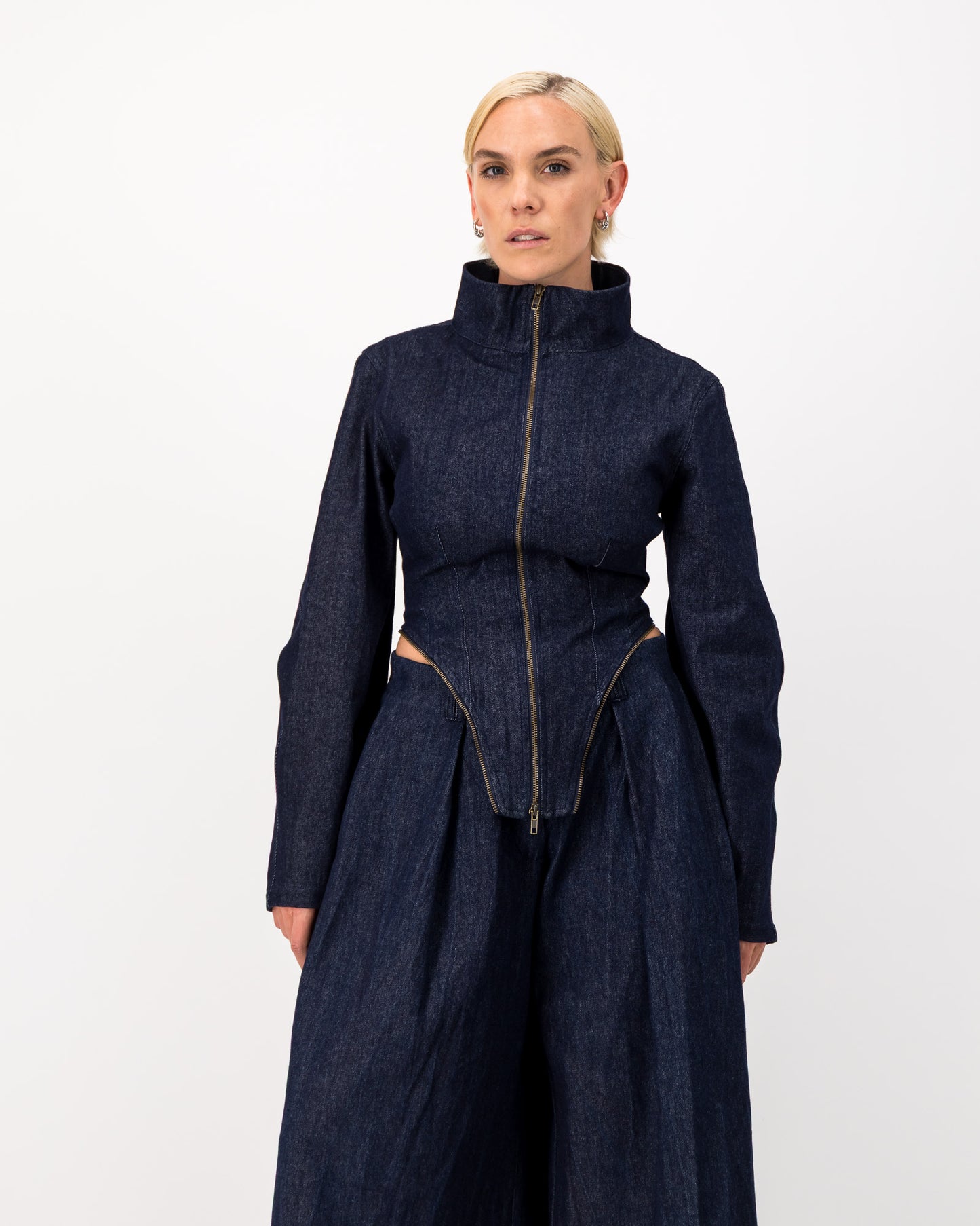 Alexa Jacket - Dark Indigo Denim