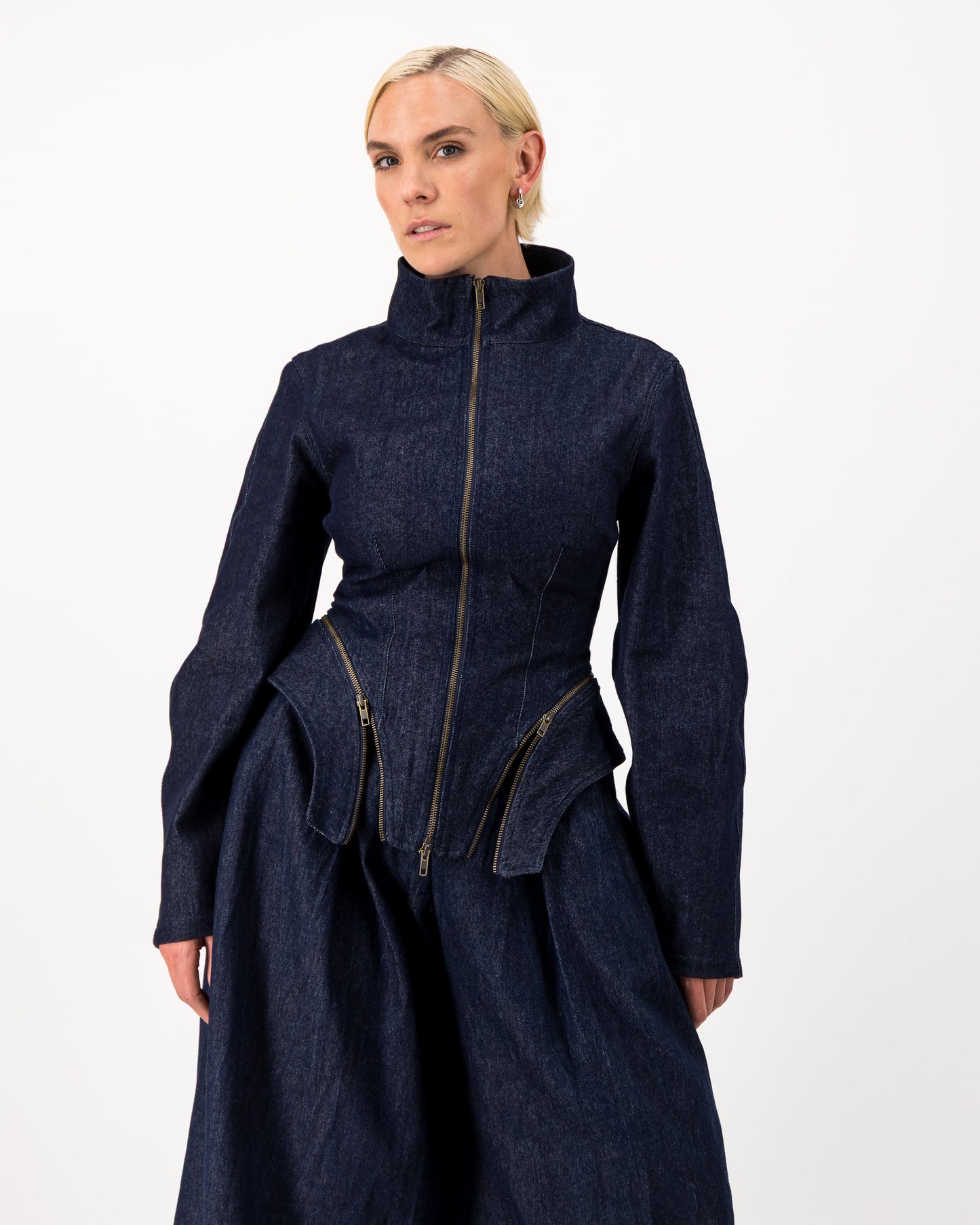 Alexa Jacket - Dark Indigo Denim