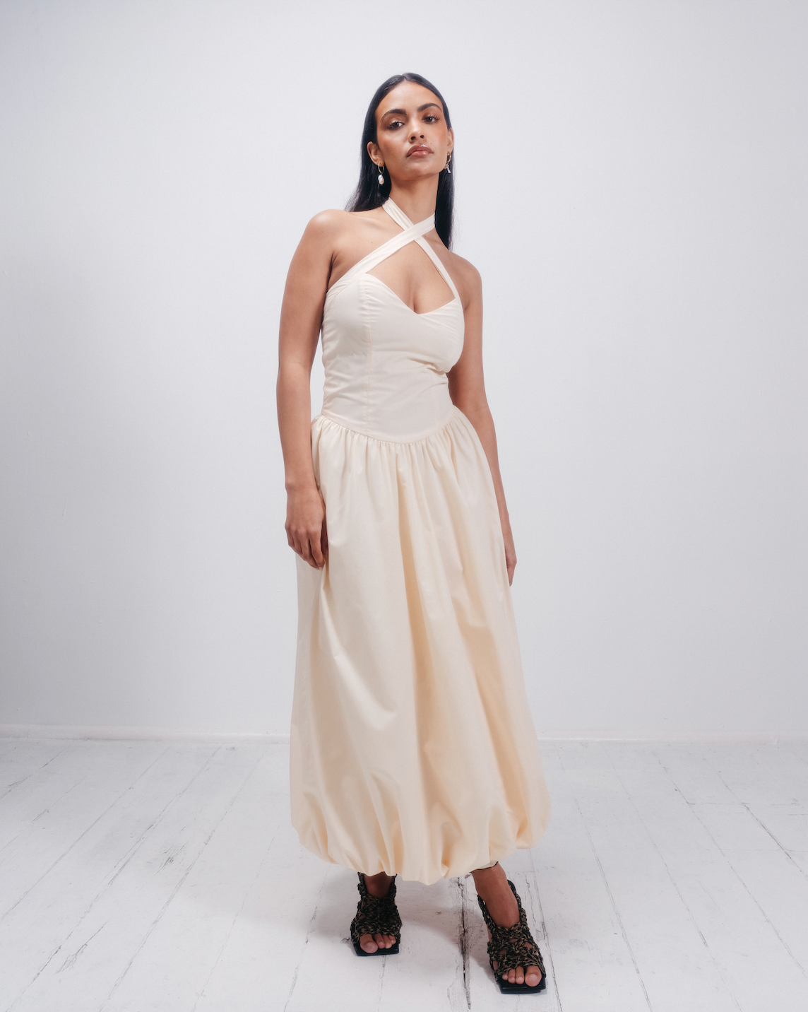 Cango Maxi Dress - Cream