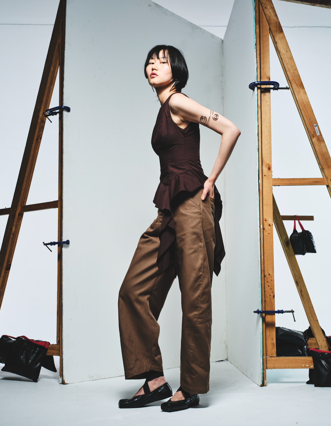 Tokyo Trousers - Brown