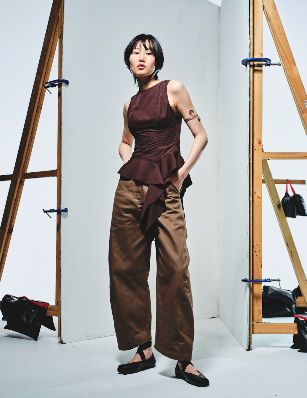 Tokyo Trousers - Brown