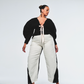 Tokyo Trousers - Black & Cream