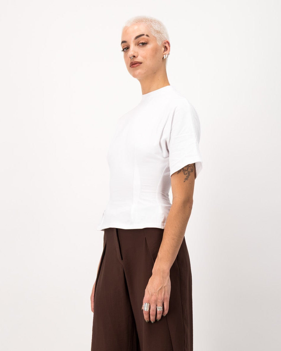 Contour Tee - White