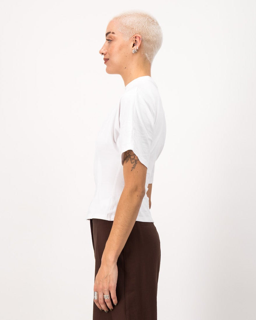 Contour Tee - White