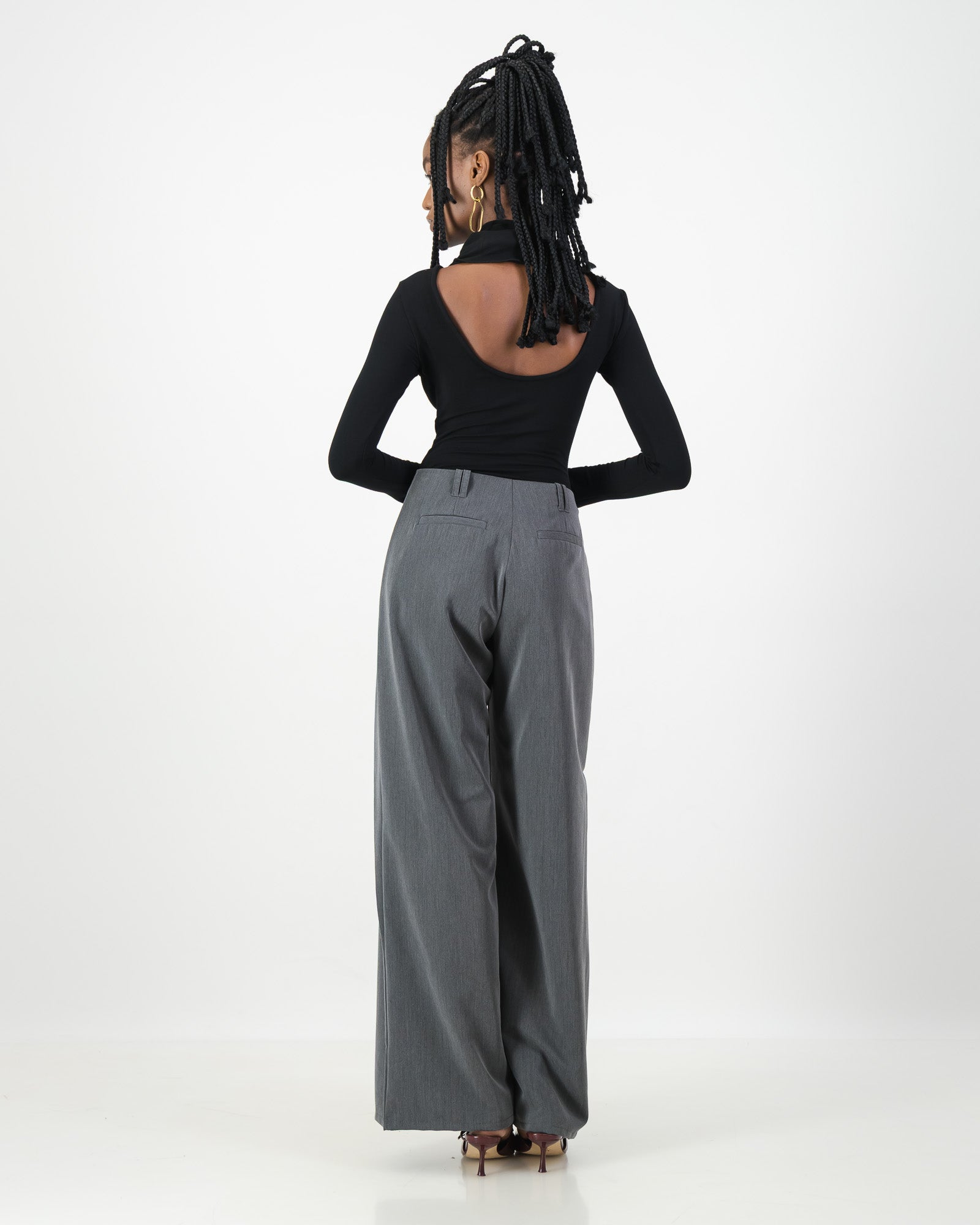 Arc Trousers - Grey Marle