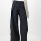 Arc Trousers - Navy Pin Stripe