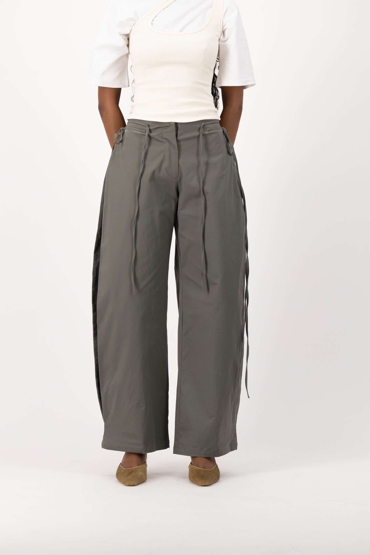 Bella Trousers - Olive