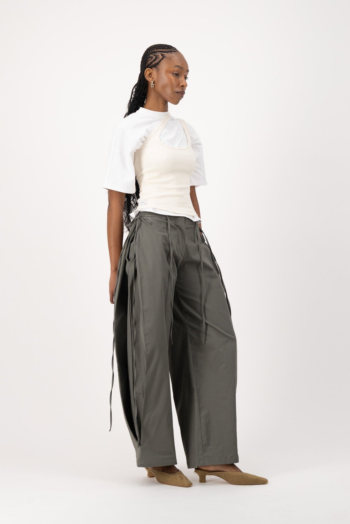 Bella Trousers - Olive