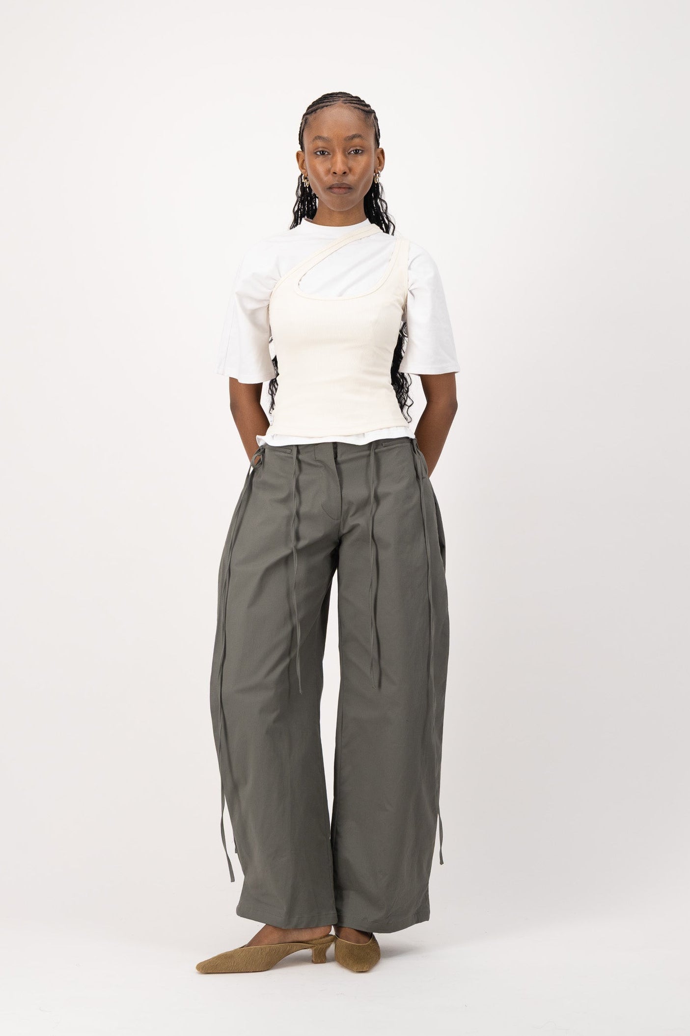 Bella Trousers - Olive