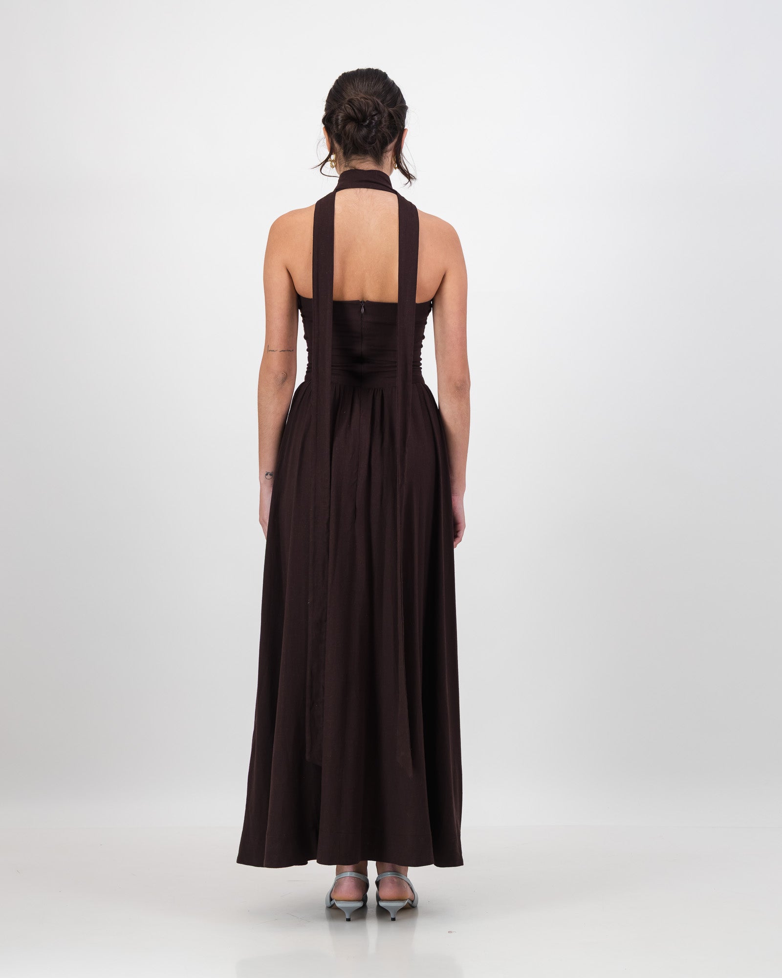 Cango Dress - Chocolate