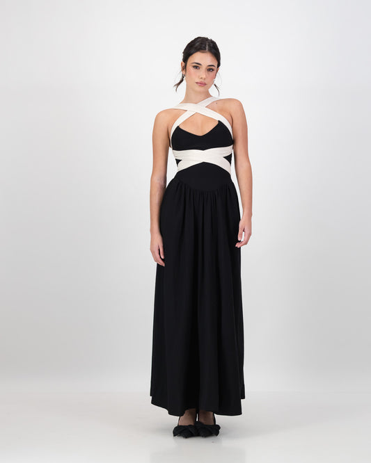 Cango Dress - Dual Tone