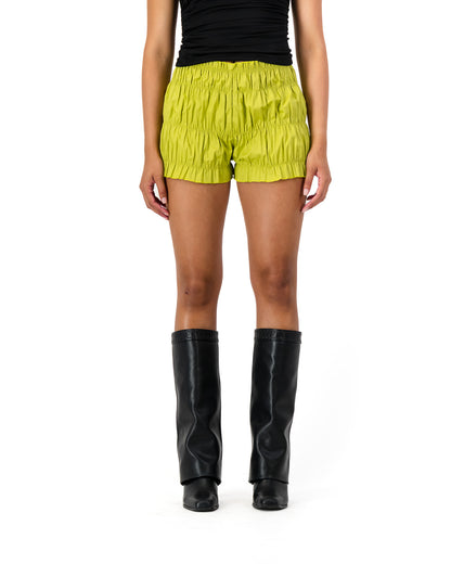 Rush Tush Bloomer Short - Chartreuse