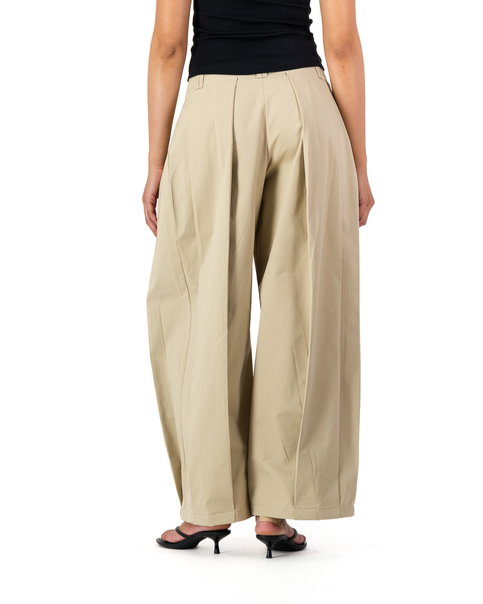 Ora Balloon Trousers - Stone