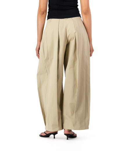 Ora Balloon Trousers - Stone