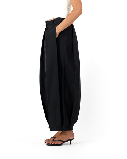 Ora Balloon Trousers - Black