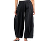Ora Balloon Trousers - Black
