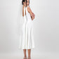 Gaia Bridal Midi Dress - Ivory