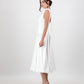 Gaia Bridal Midi Dress - Ivory