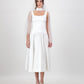 Gaia Bridal Midi Dress - Ivory