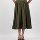 Gaia Midi Dress - Olive