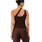 Curve Tank - Chocolate