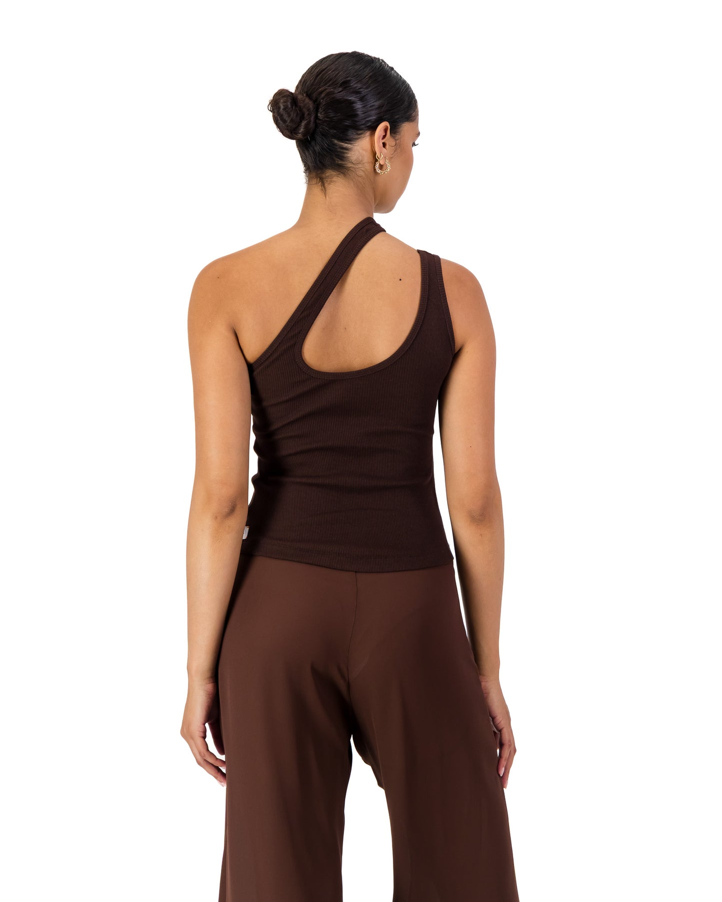 Curve Tank - Chocolate