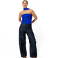 Tokyo Trousers - Navy Japanese Denim (Contrast Stitching)