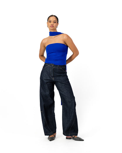 Tokyo Trousers - Indigo Japanese Denim