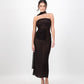 Iris Wrap Dress - Dark Chocolate