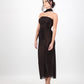 Iris Wrap Dress - Dark Chocolate