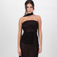 Iris Wrap Dress - Dark Chocolate