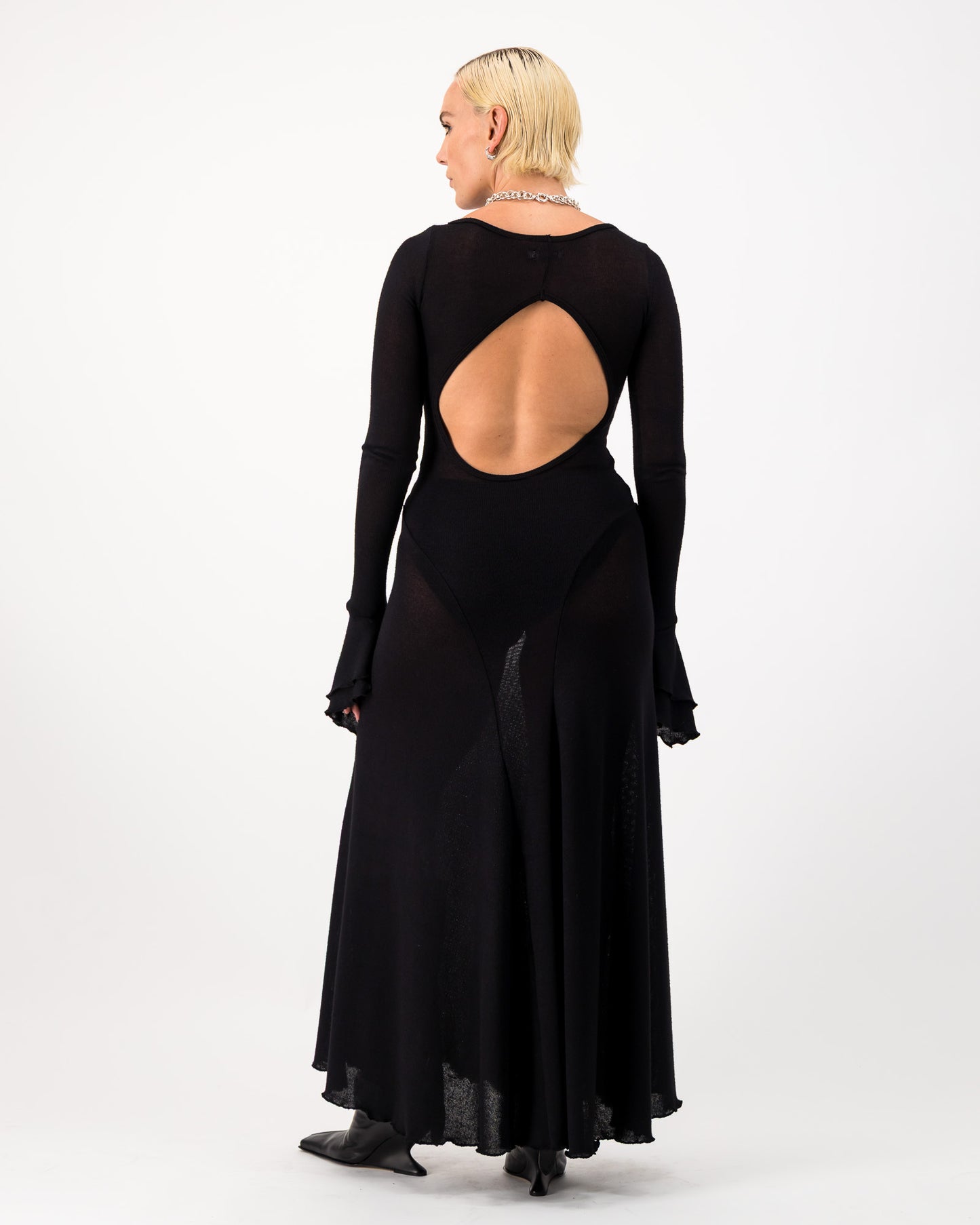 Juup Dress - Black Knit