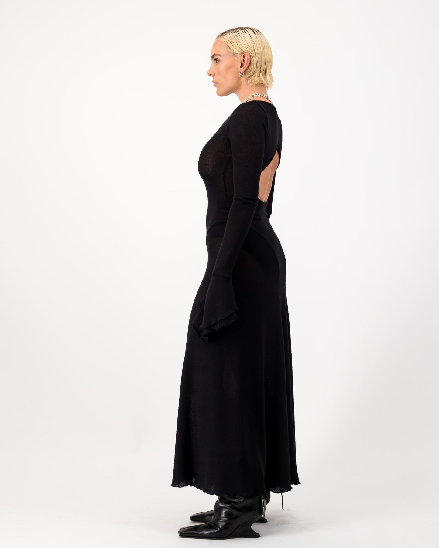 Juup Dress - Black Knit