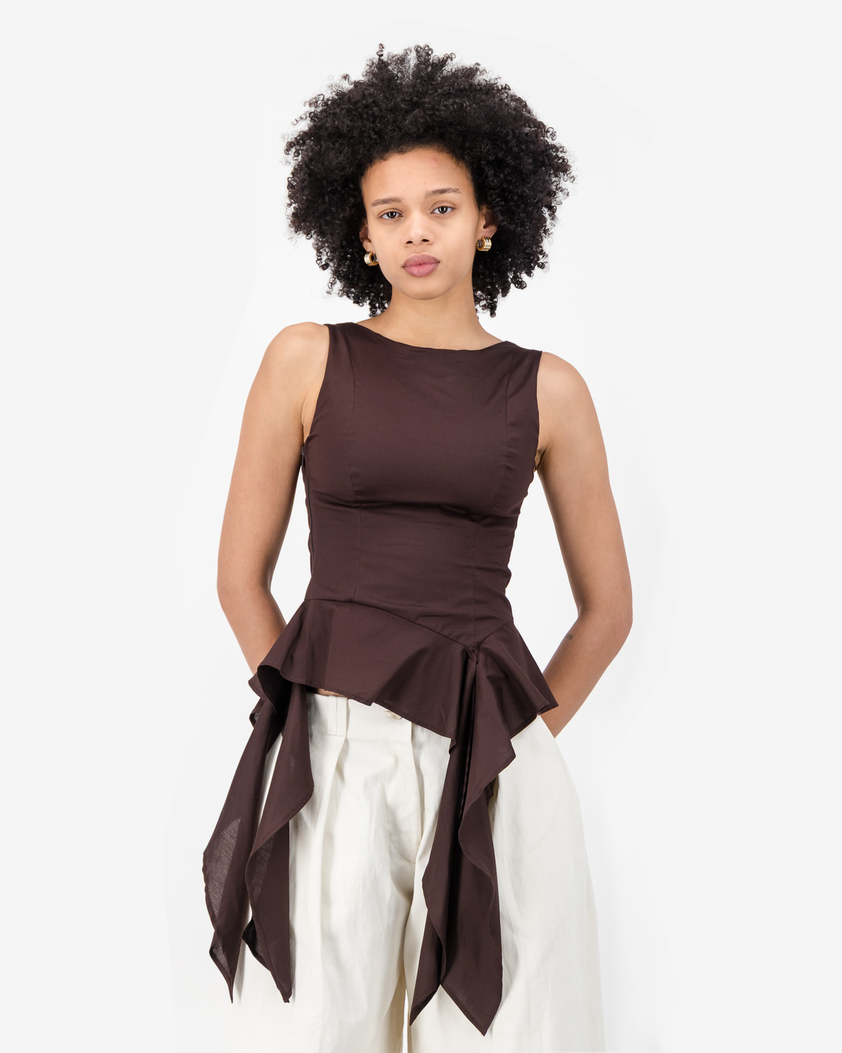 Maya Top - Chocolate