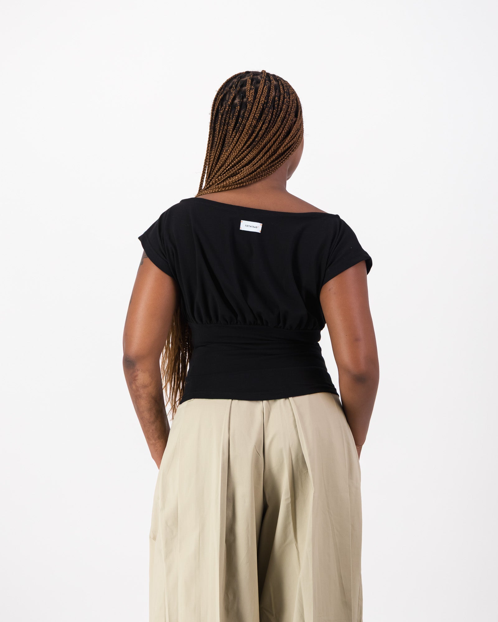 Pierced Tee - Black