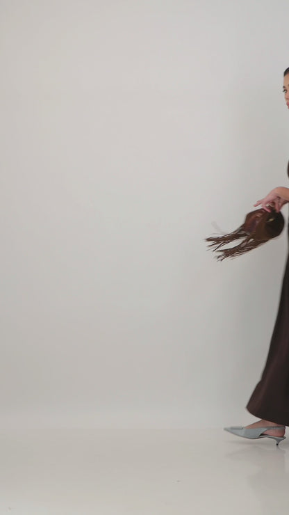 Cango Dress - Chocolate