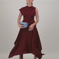 Thelma Dress - Burgundy
