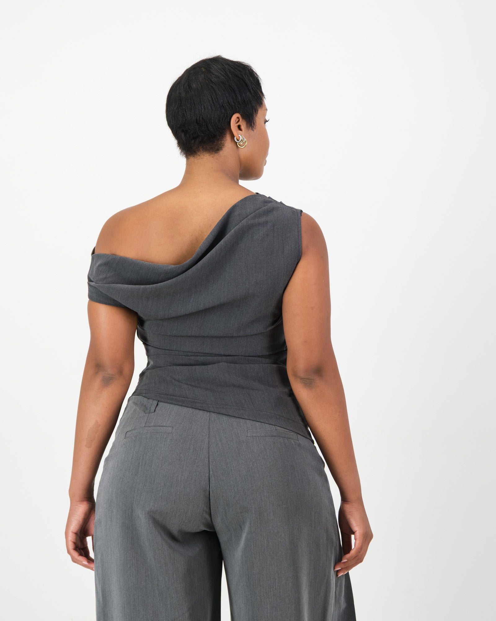 Reva Top -  Dark Grey