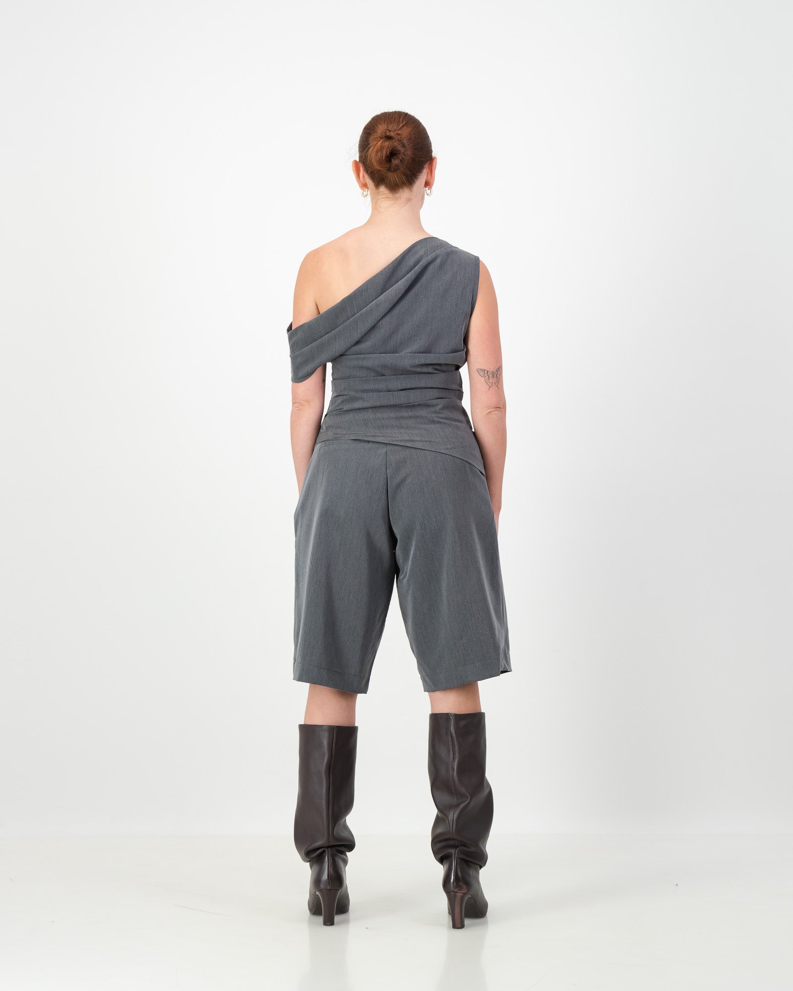 Reva Top - Grey Marle