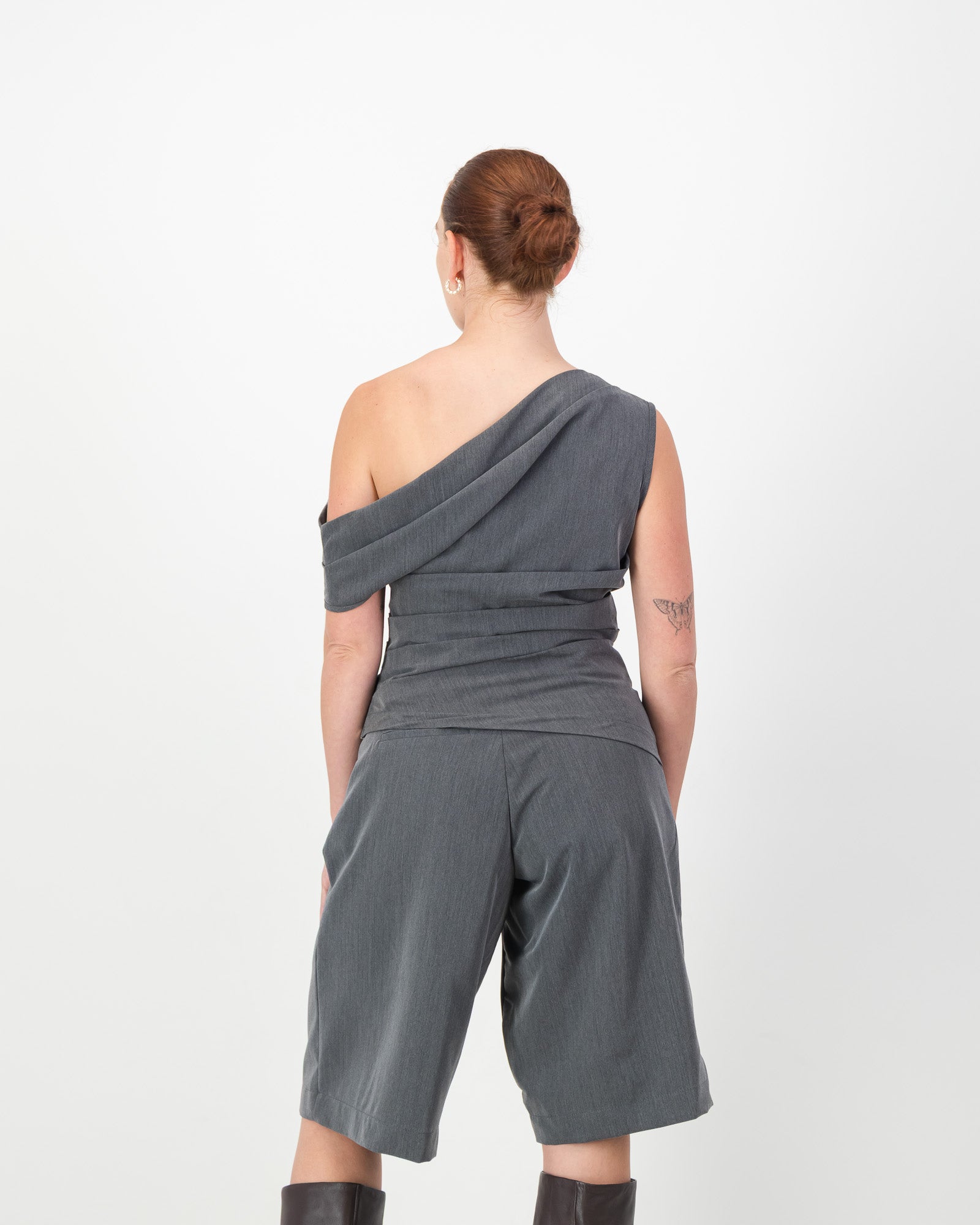 Reva Top - Grey Marle
